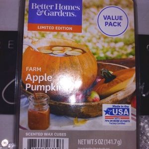 Better Homes and Gardens Limited Edition Farm Apple Pumpkin Scented Wax Cubes